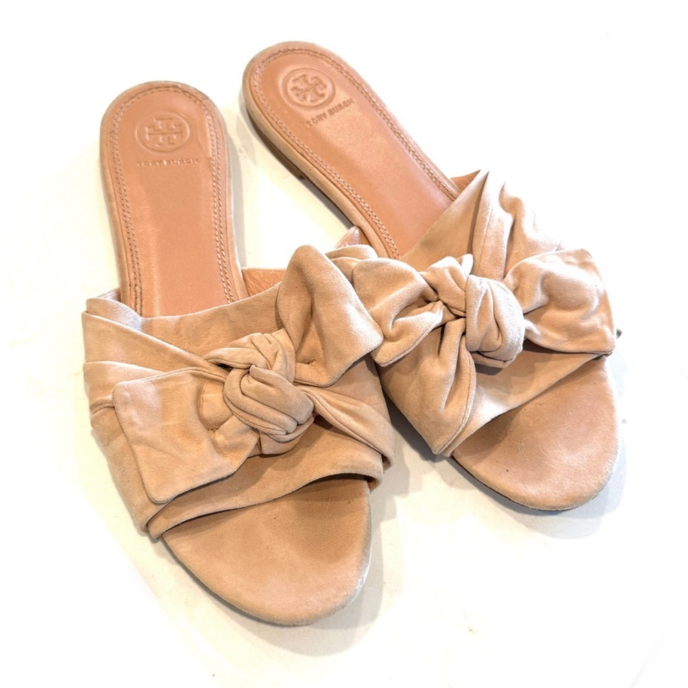 Tory Burch Suede Annabelle Sandals